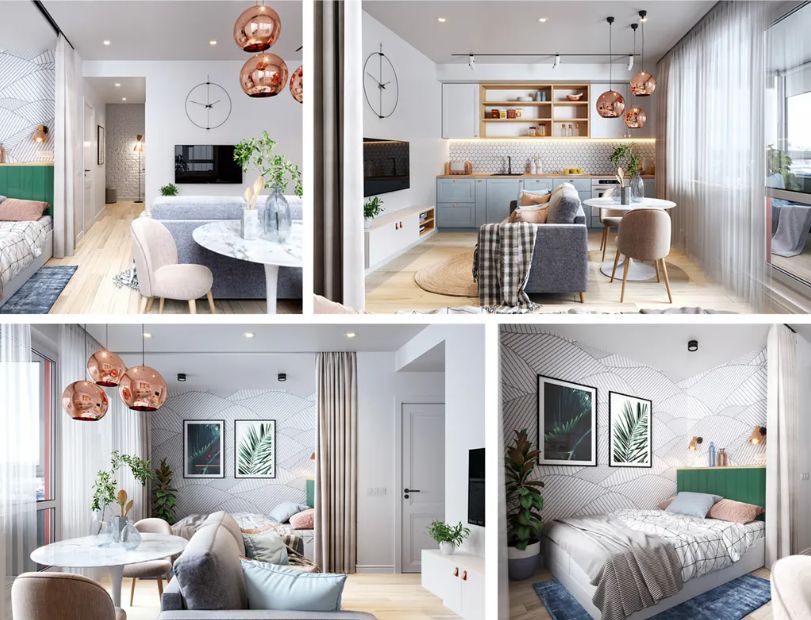 Chuyển nhượng căn hộ 1PN+ The InterOne hướng Đông Bắc – Yên tĩnh, sáng dịu, sống thư thái